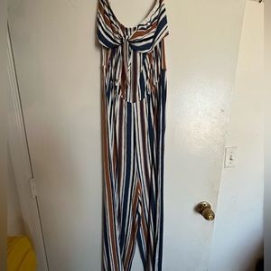 WOMENS L Backless jumpsuit